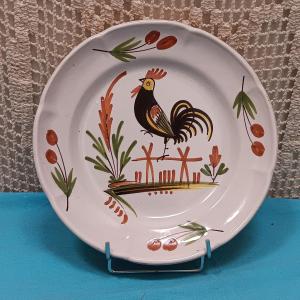 Epinal Plate With A Rooster - Late 18th - Early 19th Century