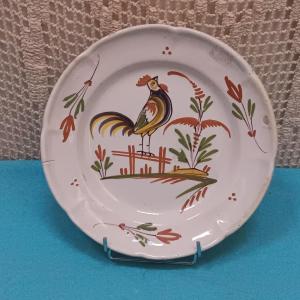 Epinal Plate With A Rooster - Late 18th - Early 19th Century