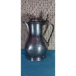 Pewter Pitcher From The North - Pingard Hallmark - 19th Century