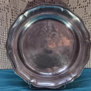 Pewter Dish Dated 1773 - 18th Century