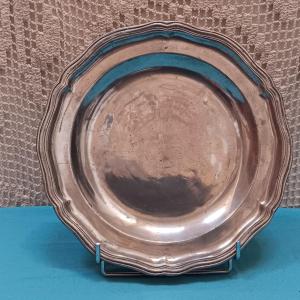 Pewter Dish, Hallmarked "jgs" - Late 18th, Early 19th Century