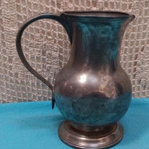 Lorraine Pewter Water Jug - 18th Century