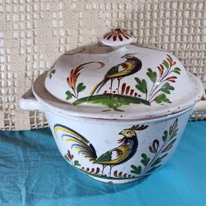 Epinal Tureen/oil Pot - Late 18th, Early 19th Century