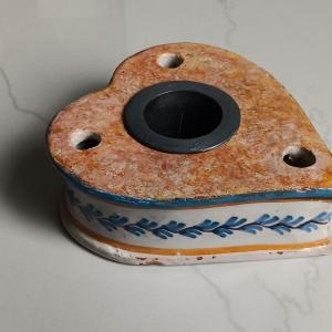 Earthenware Inkwell - Late 18th, Early 19th Century