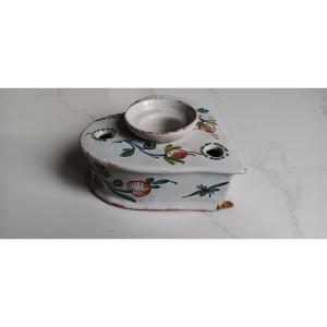 Earthenware Inkwell - Late 18th, Early 19th Century
