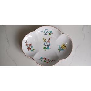 Small Earthenware Dish/rattle From Sceaux, Jacques Chapelle Period - Mid-18th Century