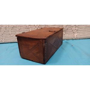 Vosges Wooden Box - Folk Art - 19th Century