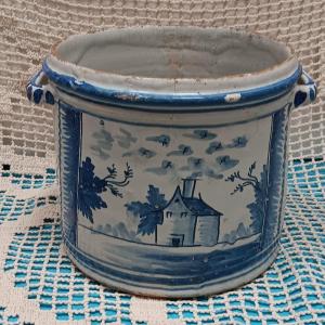 Nevers Earthenware Cooler - 18th Century