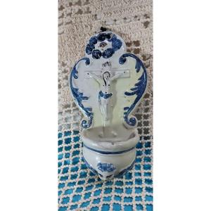 18th-century Holy Water Font From Nevers