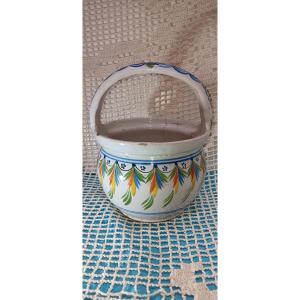 Saint-clément Earthenware Couvot - 19th Century