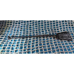 Wrought Iron Shovel With A Lid - 18th Century