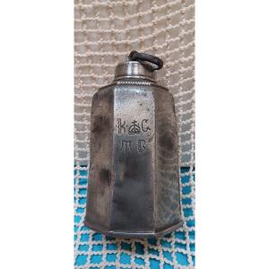 Pewter Bottle - Late 18th, Early 19th Century