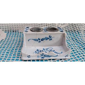 Earthenware Writing Desk/inkwell - Late 18th, Early 19th Century