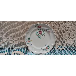 Strasbourg Plate Signed Paul Hannong - 18th Century