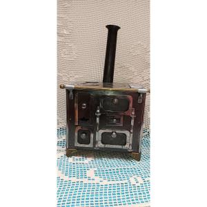 Sheet Metal Doll Or Demonstration Stove