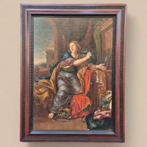 Saint Mary Magdalene Renouncing The Vanities Of The World, After Charles Le Brun, 18th Century
