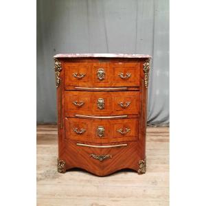 Louis XIV Style Marquetry Chest Of Drawers