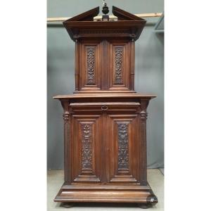 Renaissance Style 2-body Carved Buffet
