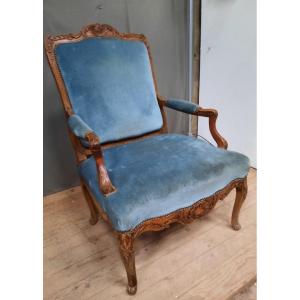Louis XV Carved Armchair