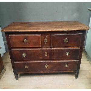 Eighteenth-century Parisian Walnut Chest Of Drawers