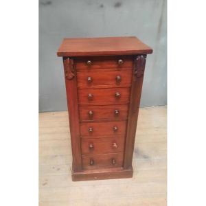 Semainier In Mahogany Veneer
