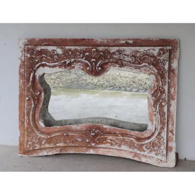 Large Plaster Mirror