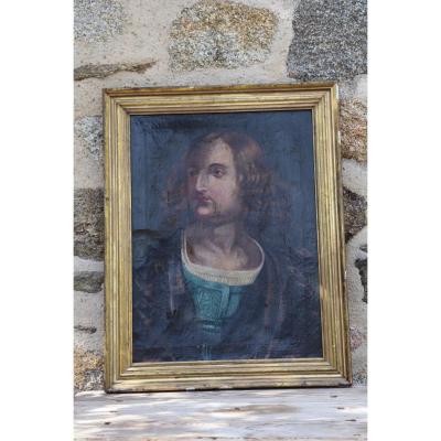 Oil On Canvas Christophe Colomb XVIII