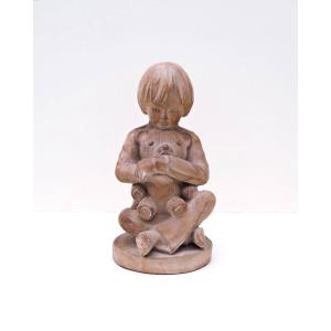Sculpture By Patrice Hannon For Austin Productions In Terracotta, 1982