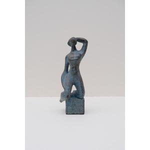 Sculpture By Arthur Saura (1928-2019) In Bronze Foundry Barberi 1/8, 2000