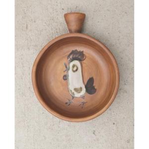 Ceramic Fondue Pot From La Colombe, 1970