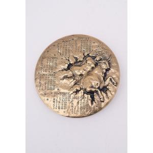 R. Mayot Bronze Medal 1993 European Calendar