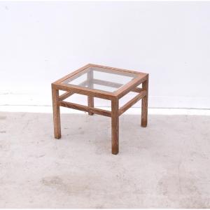 Solid Oak Coffee Table, 1980  