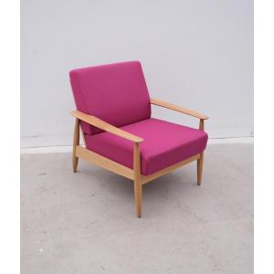 Scandinavian Armchair "st100" By Stäffan Thomasen For Buzzispace In Solid Oak, 2013