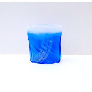 Vase By Maud G. Bugge For Hadeland Glassverk In Blown Glass, Norway 1980  