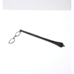 Tortoiseshell Hand Face, 19th Century Napoleon III