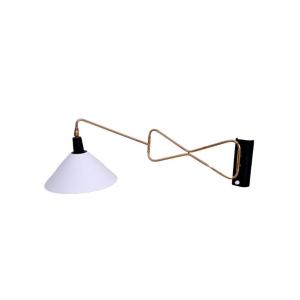 Brass Wall Light, 1950