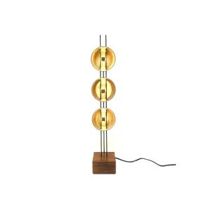 "sybarite" Lamp By Eric De Dormael For Ombre Portee In Brass