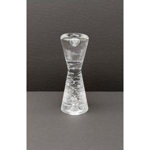 Candle Holder By Timo Sarpaneva In Molded Glass, 1970  