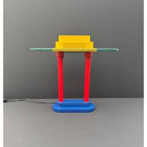 Memphis-style Lamp By Robert Sonneman For George Kovacs, 1980