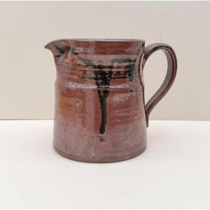 Ceramic Pitcher By Gabriel Hamm, France 1970  