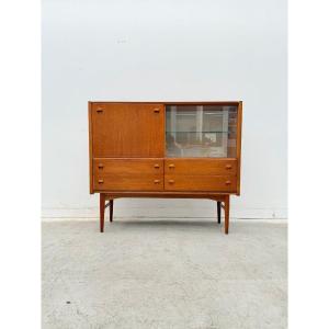 Scandinavian-style Teak Bar Cabinet, 1970  