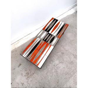 "navette" Coffee Table By Roger Capron In Ceramic, 1950