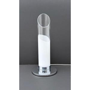 Esperia Lamp In Murano Glass And Chrome, Italy 1970