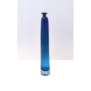 Blown Glass Vase By Marisa And Alain Begou, France 1980