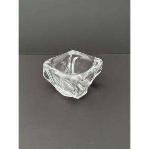 Daum France Pocket Organizer In Crystal, 1960