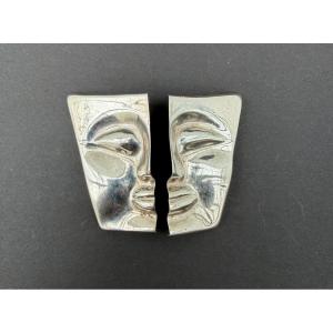 925 Sterling Silver Horse Brooch Pendant