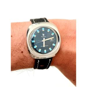 Lip Electronic Watch, Electromechanical Movement R184, France 1970