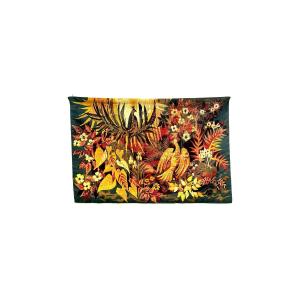 Wool Wall Tapestry By Hervé Lelong, 1970