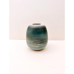 Ceramic Vase, Signed, Circa 1970