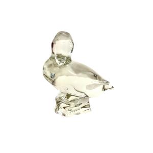 Baccarat Crystal Duck Figurine Decoration Or Paperweight